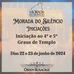 INICIAES MORADA - 4 E 5 GRAU DE TEMPLO - 22 E 23 DE JUNHO DE 2024